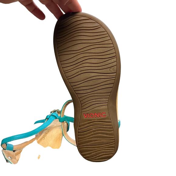 Vionic women’s sandals by orthaheel rest Nala toe post size 9 - Picture 2 of 4